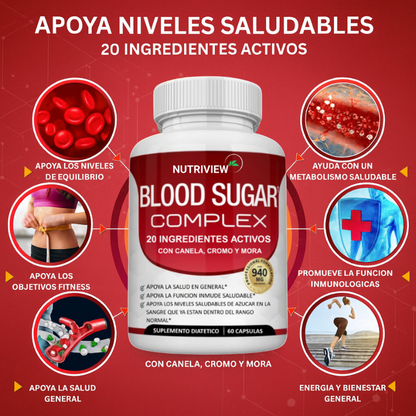 Suplemento Blood Sugar Complex