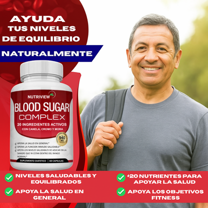 Suplemento Blood Sugar Complex